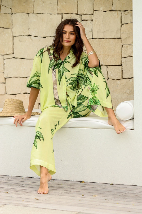 Palm Days Pant Set